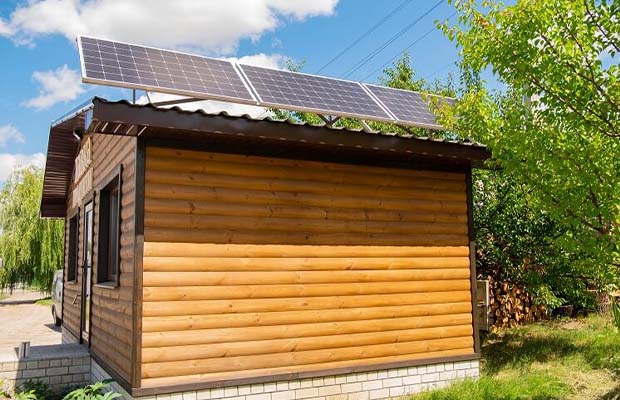 Solar Power For Shed